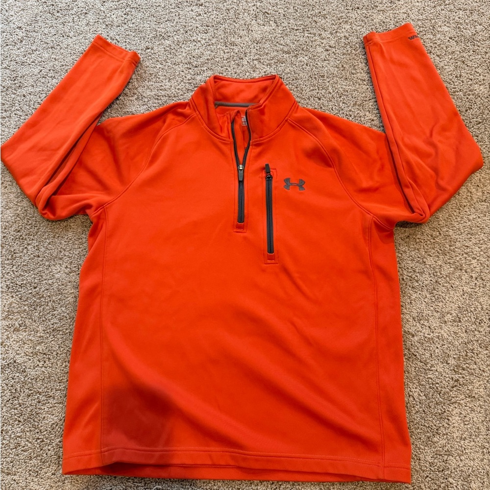 Under Armour Men's Vibrant Orange Pullover Jacket